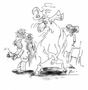Cartoon: Under the influence of fermented apples