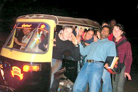 Atif Khan (centre) and Action for Life 2 participants