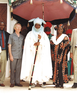 Emina Dikedi and the Emir of Kano