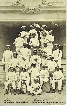 The Jenkins Orphanage Band in London in 1914