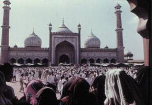 The Jama Mashid mosque, Delhi, India