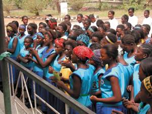 School children in Sierra Leone