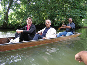 Punting in Oxford (British - Lebanese)
