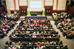 Rajmohan Gandhi addresses meeting in London