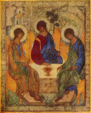 Old Testament Trinity by Andrei Rublev
