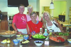 Community meal at Milagro