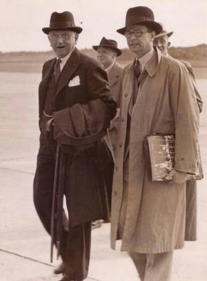 Morris Martin with Frank Buchman