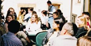 Rencontre de jeunes européens organisée en Lorraine en 2002 sur le thème "De la guerre à la réconciliation"