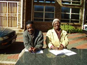 Salim Tabudi and Motsei Khiba
