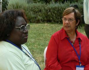 Rita Pearson and Walda Blow