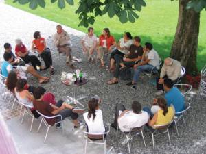 American delegates at Caux of the Service, responsibility and leadership session