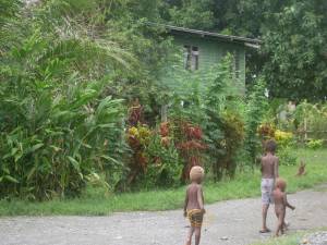 Solomon Islands village life