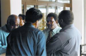 Father John Ini Lapli at Solomon Island Conference June 2004