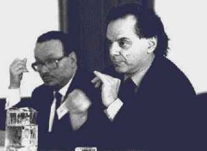 Dr Zaki Badawi and Ross Tzannes