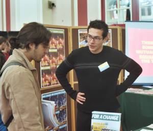 The IofC/FAC stall at the European Social Forum