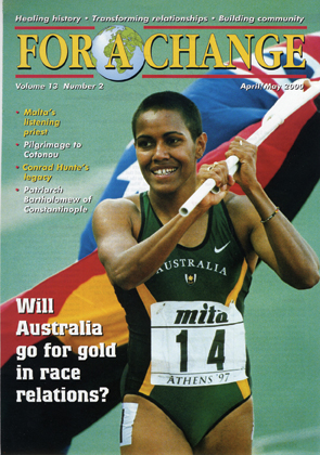 For a Change Cover April/May 2000