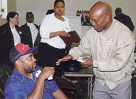 Honest conversation at a dialogue in Camden, New Jersey
