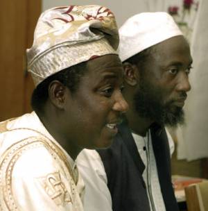 Pastor James Movel Wuye (left) and Imam Muhammed Nurayn Ashafa