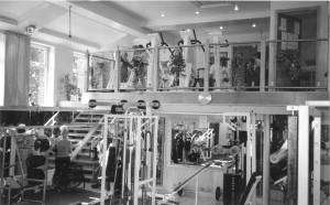 The UEW Gym in Wythenshawe near Manchester, UK