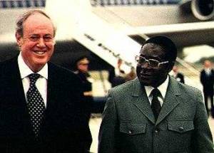 Nicholas Soames and Robert Mugabe