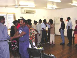 Solomon Island Police seminar