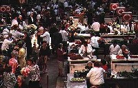 A busy marketplace