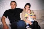 Mircea Eladi with family.
