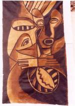 Bogolan art, Mali