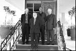 King Letsie III of Lesotho with Welsh clergy, oct. 2003