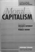 Moral Capitalism, book cover