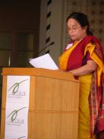 Sushobha Barve, activiste indienne en faveur de la paix