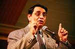 Daleep Mukarji speaking at a Greencoat Forum