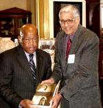 Rajmohan Gandhi and Rep. John Lewis