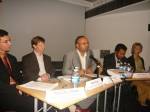 31 may 2008, Paris; from left to right: Fekri Jmaïel, Peter Riddell, Béchir Labidi, Ajmal Masroor, Nathalie Chavanne