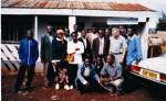 Group of Kenyan Farmers with Claude Bourdin, during his visit to the country in July 2003
							