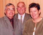 Claude Bourdin, Pat Evans, and Dr. Christie Peacock