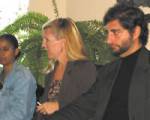 Melinda Lackey and Carlos Monteagudo