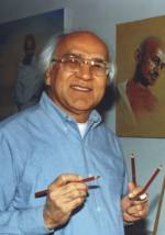 Peintre de Gandhi